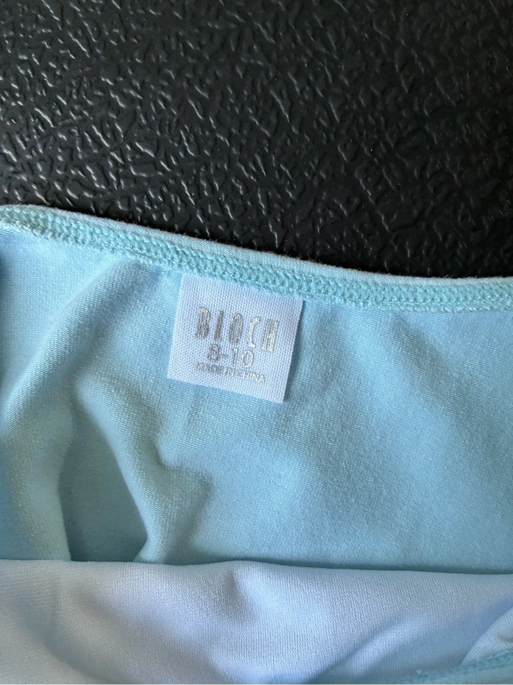 Bloch Light Blue Long-Sleeve Leotard 8-10